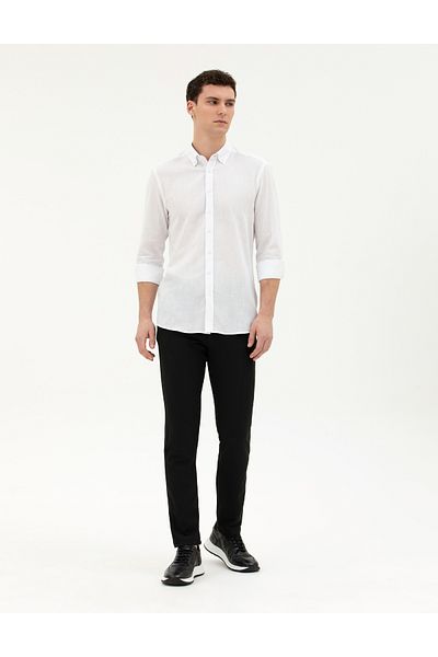 Pierre Cardin ΑΝΔΡΙΚΟ CHINOS SLIM FIT ΛΙΝΟ ΠΑΝΤΕΛΟΝΙ - PİERRE CARDİN G021SZ078.000.1844121 ROSTAN