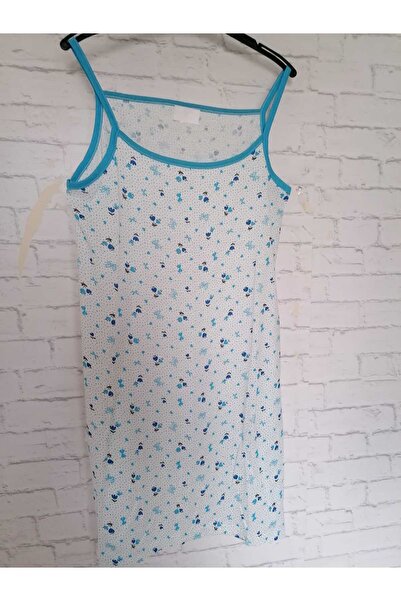 anne moda ankara Cămașă de noapte din bumbac cu frânghie pieptănată