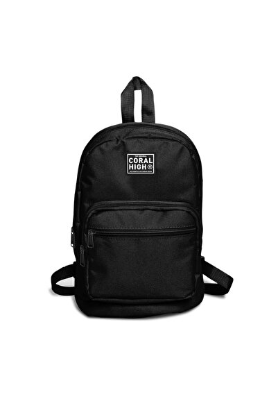 Coral High Mini Sırt Çantası 30 Cm. Siyah 24201