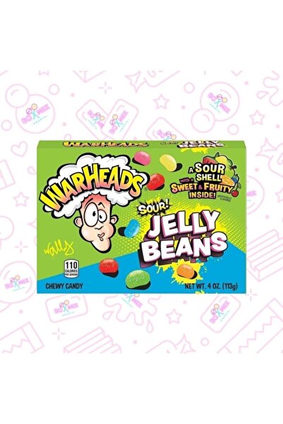 WarHeads Sour Jelly Beans Theater Box 113g