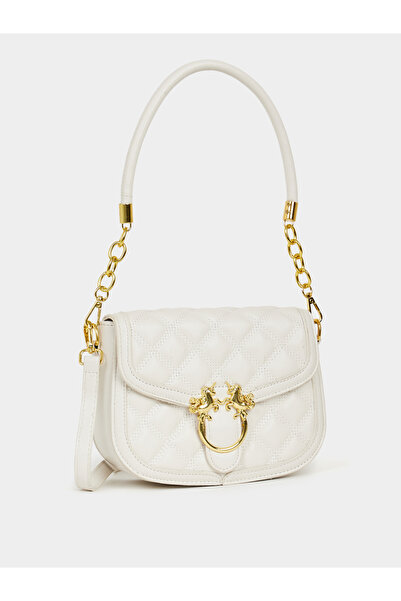 Styli حقيبة كتف مبطنة مع تفاصيل مشبك