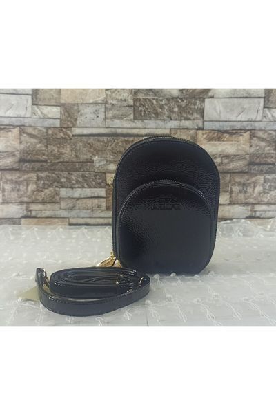 Armine Black Patent Leather 384 Bag