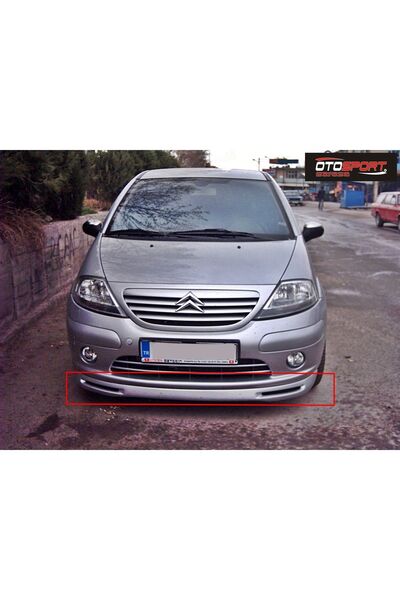 OTOSPORT Citroen C3 Ön Tampon Eki Fiberglass Boyasız