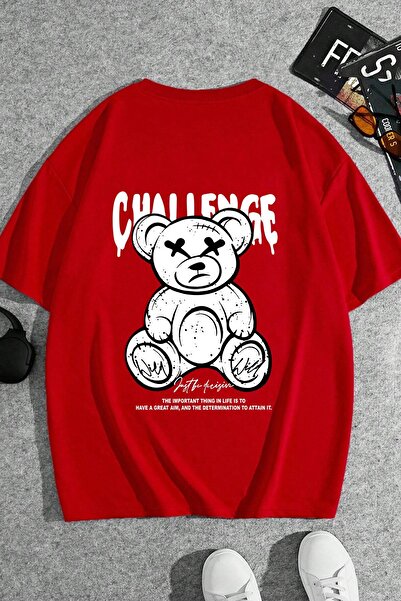 trendypassion Unisex Chalenge Back Printed Design T-shirt