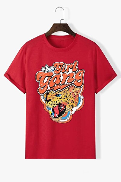 trendypassion Tricou unisex cu imprimeu Girl Gang