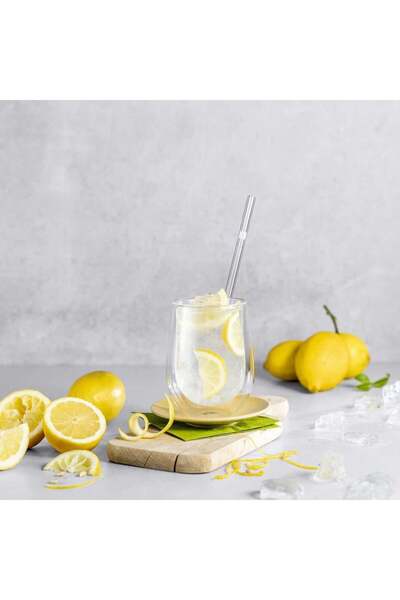 ZWILLING Evrekala Shop Cam Pipet Zwilling Düz Şeffaf Özel İçecek Pipeti -Yetkili Evrekala Shop- Yeni