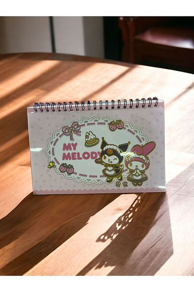 Kromi Sticker Notebook with Pink Cover My Melody
