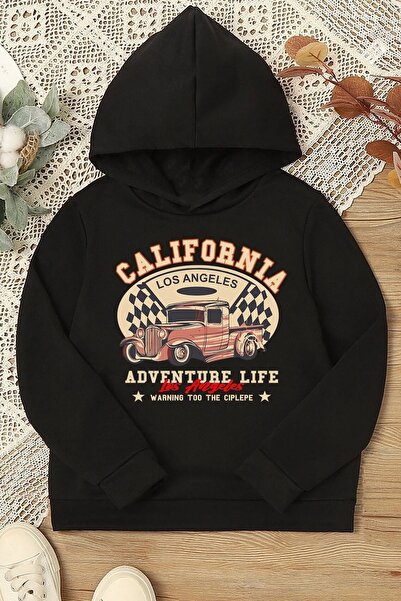 trendypassion Unisex Παιδική φούτερ California με στάμπα