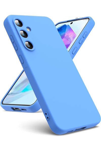 m.tk moveteck Samsung Galaxy A55 Kılıf Lansman Kamera Korumalı içi Kadife Yum...