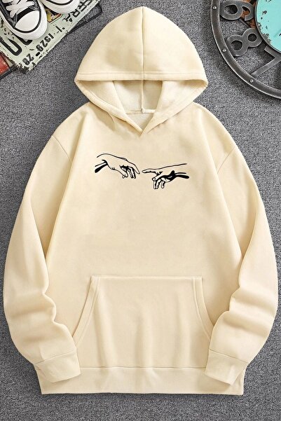 trendypassion Unisex φούτερ με στάμπα Michelangelo