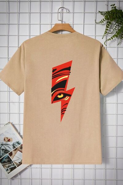 trendypassion Μπλουζάκι Unisex Lightning Printed