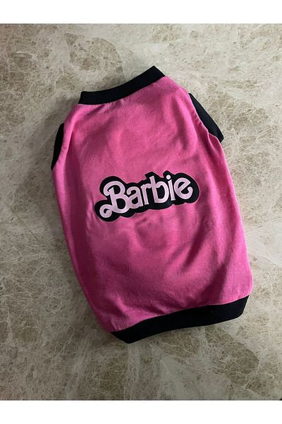Barneystore Dog Patterned 100% Cotton Combed Tank Top
