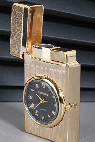 İŞTE BU Kişiye Özel İsimli Saatli Metal Gazlı Pürmüz Çakmak