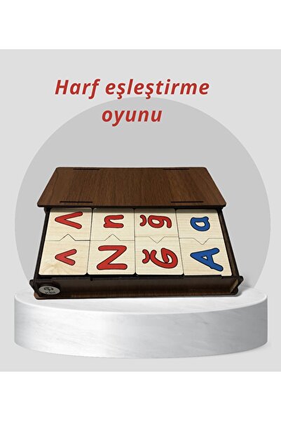 Kiri Ahşap Harf eşleştirme oyunu
