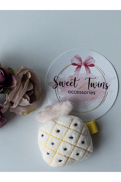 Sweet twins accessories Πόρπη με σφιγκτήρα ανανά