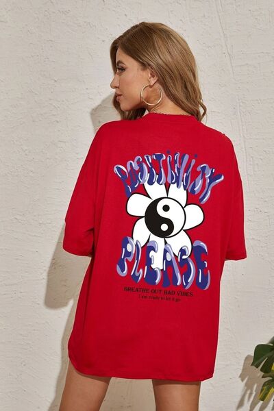 trendypassion Tricou unisex Positivite Design