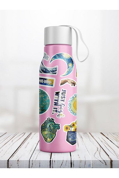 AR Sticker - مجموعة ملصقات الكمبيوتر المحمول والكمبيوتر المحمول تحت عنوان V-gogh 3