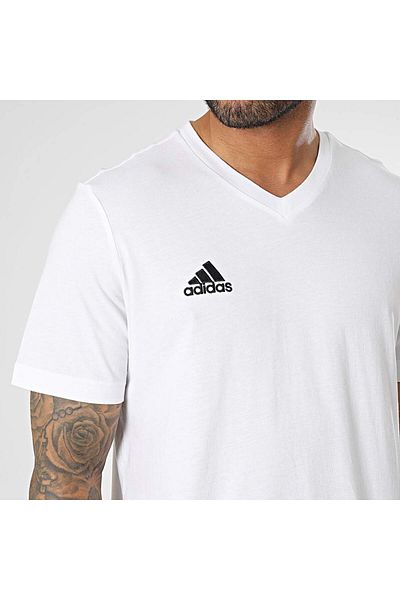 adidas Ent22 Tee White Ανδρικό μπλουζάκι casual - HC0452