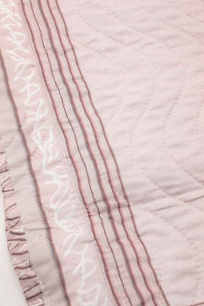 Örtüm Eylül Single Quilted Bedspread Set - Pink
