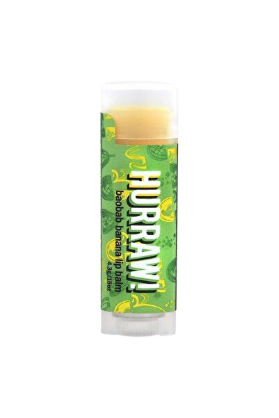 Hurraw Baobab Banana Lip Balm 4,8gr