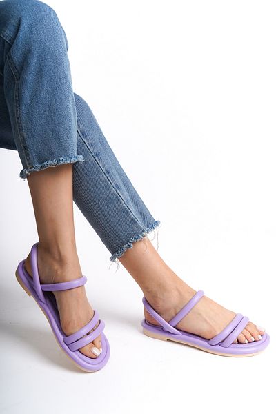 Moda Değirmeni Sandale Damă Liliac - Model BG1107-123-0001