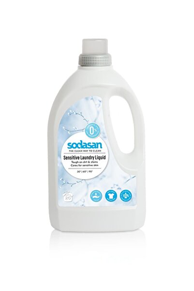Sodasan Detergent lichid pentru rufe bebeluși - Piele sensibilă 1.5 Lt