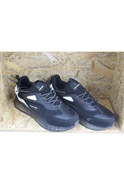 Marco Jamper 2086 SİYAH-BEYAZ ERKEK SPOR AYAKKABI