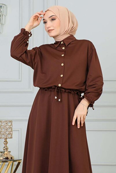 Genel Markalar Bağcıklı Tesettür Takım