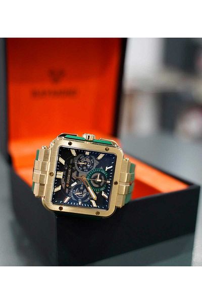 Raymond Men's Sports Silicone Wristwatch - Raymon