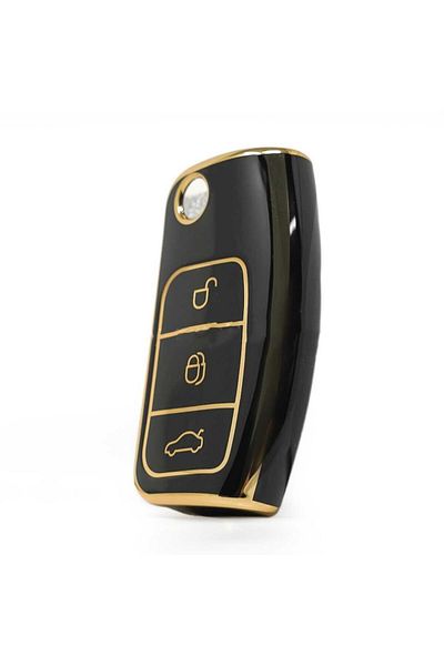 EBG İSTANBUL Ford Focus Fiesta Connect Switchblade BLACK Car Key Remote Control Case Cover
