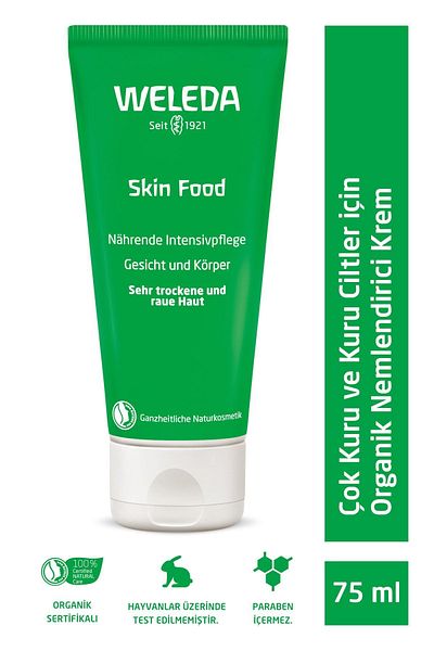 Weleda 75 ml Skin Food Organic Moisturizing and Nourishing Cream - Curative Cut