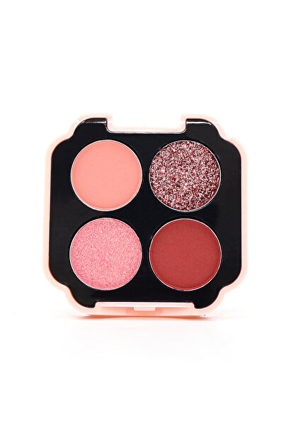 Roesıa Rose Cosmetics Rose So Au Naturel 4'lü Göz Farı