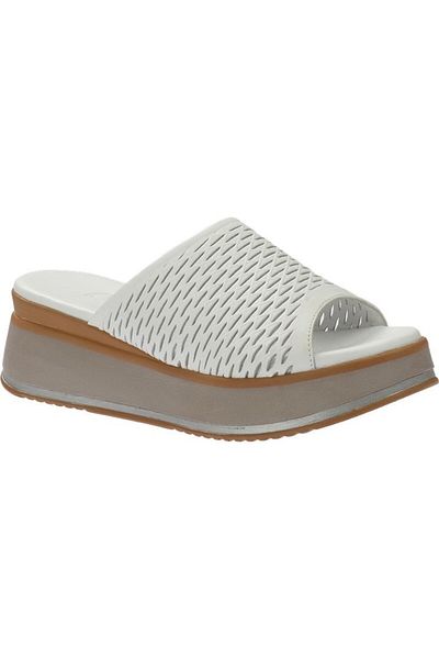 Voyager Papuci confortabili cu toc cu pană din piele naturală - Talpă moale 9722