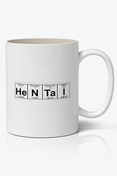 Nostaljik Lezzetler White Porcelain Hentai Mug Cup