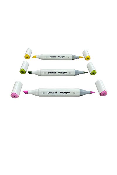penmark Set of 24 Marker's Art Brush Pens