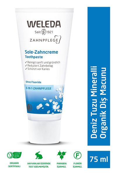 Weleda Sea Salt Mineral Organic Toothpaste 75ml