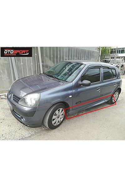 OTOSPORT Renault Clio 2 Marşpiyel Sağ Sol Takım Fiberglass Boyasız