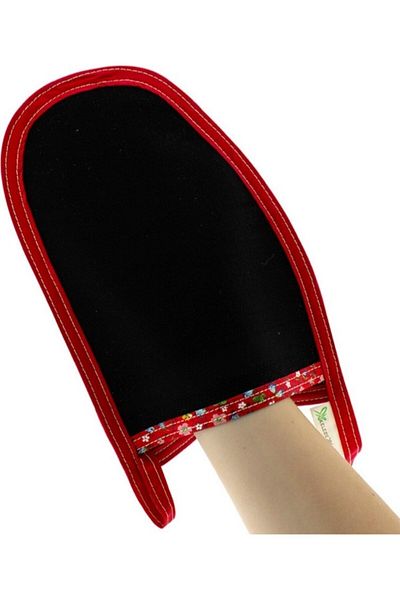 Bora Butterfly Pouch Butterfly Scrub & Peel Thick Bath Pouch Black