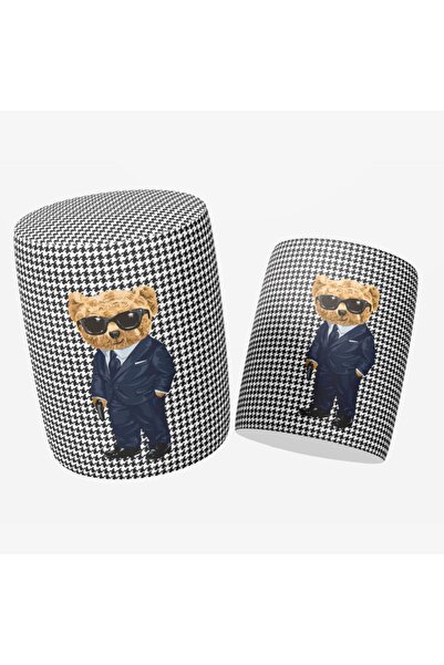Adawall James Bond Teddy Ayaksız Puf