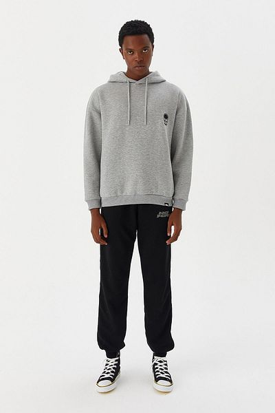 No Fear No Fear Grey Hooded ανδρικό φούτερ M 500241