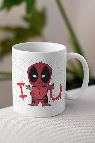 Anime Marketi كوب ديدبول أنا أحبك بتصميم موديل 2