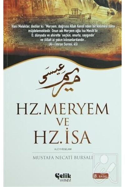 Çelik Yayınevi Hz. Meryem Ve Hz. Isa