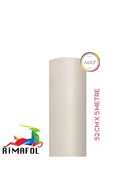 RİMAFOL Rimafol Matte White Furniture and Cabinet Covering Foil 52cmx5m