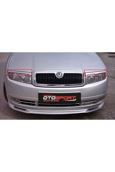 OTOSPORT Skoda Fabia Far Kaşı Fiberglass Boyasız