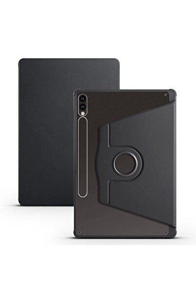 SBY TEKNOLOJİ حافظة متوافقة مع Samsung Tab S9 Plus مع حامل قابل للدوران مع حج...