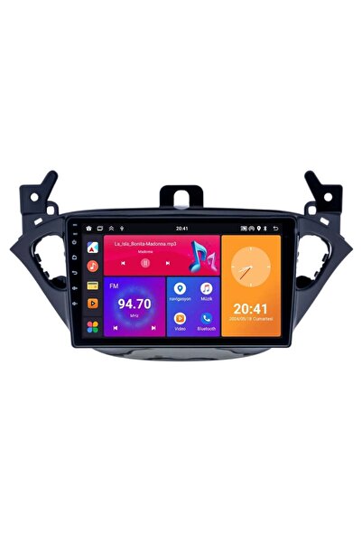 Genel Markalar Opel Corsa E Android Multimedya Sistemi (2015-2019) CRV4403XP