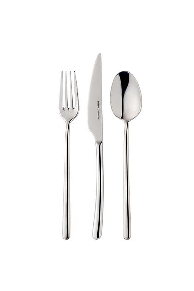 Hisar Bahama 89 Piece 12 Person Fork Spoon Knife Set