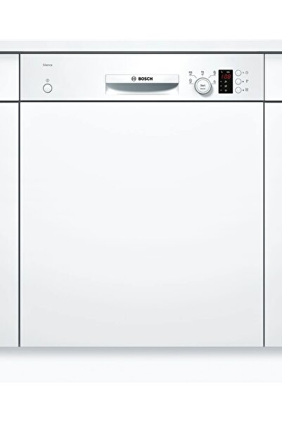 Bosch SMI25DW01T Serie 2 Yarı Ankastre Bulaşık Makinesi 60 cm Beyaz