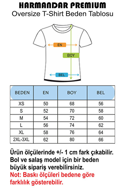 Harmandar Stay Wild Unisex White Oversize T-Shirt - 100% Cotton, Comfortable Fit