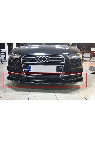 OTOSPORT Audi A6 Sport Ön Lip Fiberglass Boyasız